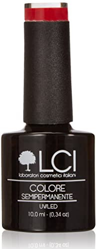 LCI Cosmetics Semipermanent Gel Nagellack 10 ml, Ferrari Rot