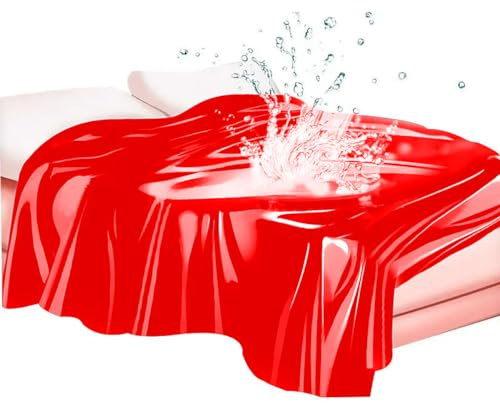 PVC-Simulation Latex Bettlaken Sex Wasserbett bettlaken Wasserdichtes Bettlaken für Indoor Order Outdoor Multifunktionales Bettlaken