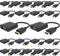 HDMI zu VGA, 1080P VGA zu HDMI Adapter für Computer, Laptop, PC, Monitor, HDTV, Digital-zu-Analog-Konverterkabel für Xbox 360, PS3, TV-Box auf Projektor-Display (20 Stück)