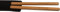 1 Pair Personalised Bamboo Wooden Chopsticks, Any Message Engraved - Enter Your Own Custom Text.
