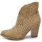IF Fashion Scarpe da Donna Stivali Stivaletti Cowboy Western Camperos Texani 6652 khaki N.38