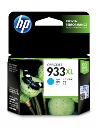 HP 933XL Tintenpatrone mit hoher Kapazität, Original Cyan