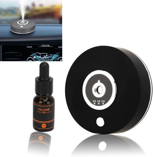 Auto-Aromatherapie-Diffusor mit 3 Sprühmodi, Auto-Lufterfrischer-Diffusoren für ätherische Öle, USB-betriebener Mini-Ultraschall-Nebelbefeuchter für Auto, Zuhause, Büro,