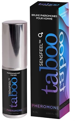 Generisch Taboo Sensfeel for men - Parfüm für Manner mit Pheromonen-Effekt Aphrodisiakum für Männer Perfume Zerstäuber für unterwegs Pheromones Perfume long lasting Body Mist 15ml