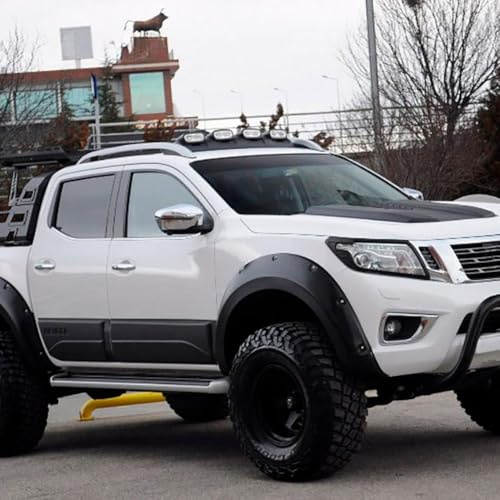 Kotflügelverbreiterungen kompatibel mit NISSAN Navara NP300 D23 2014 bis 2017 ohne AdBlue 4 Tlg mit ABE TÜV