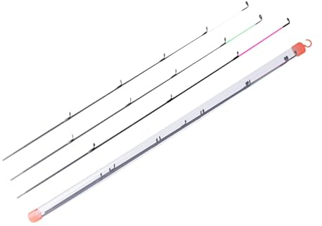 Oshhni 3-teilige Verlängerungsstange für Karpfenangeln, Feeder-Angelrute, Flexible Spitze, Stangenspitze, Ersatzteile, alle Arten von Wasserkarpfenruten, 4133 Kohlenstoff