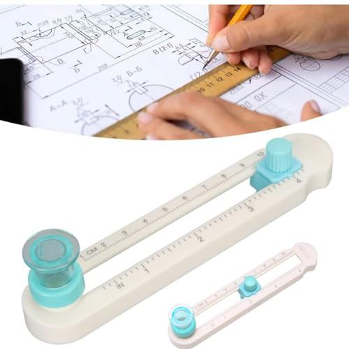 2 taglierina circolare portatile, taglierina circolare rotante, taglierina circolare regolabile, diametro minimo 2 cm, per artigianato