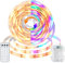 CCILAND 3 Meter 108 LED Strip Batterie, 2 Farben Wechselnde LED Streifen mit 12 Modi Fernbedienung Timer, Dimmbar Schneidbar LED Band Selbstklebend for Zuhause Deko (Warmweiß & Mehrfarbige)