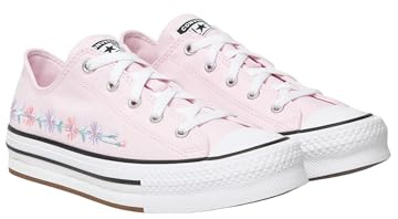 Converse Chuck Taylor All Star Eva Lift Sugar Berry White Black Größe 35,5, Mehrfarbig (Sugar Berry White Black), 36 EU