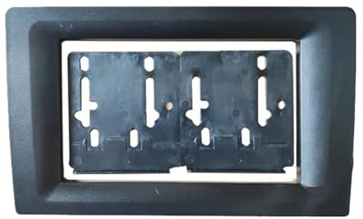 Blendenabdeckung für Armaturenbrettverkleidung 10,1 Zoll Auf 9 Zoll 9 Zoll Auf 7 Zoll Universal Adapter Rahmen Autoradio Stereo GPS MP5 Player Transparente Blende Autoradio-Blendenrahmen(9 Zoll bis 7