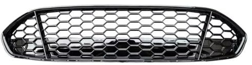 GYTTAK NierenGrill Kompatibel Mit Ford Für Fusion Für Mondeo 2013 2014 2015 2016. Vorderer Stoßstangen-Kühlergrill, Oberer Zentraler Renngrill, Wabengitter-Grills