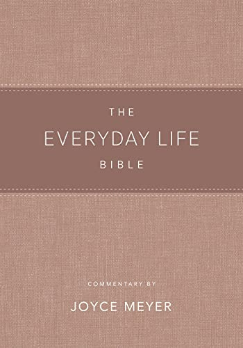 The Everyday Life Bible Blush LeatherLuxe®: The Power of God's Word for Everyday Living