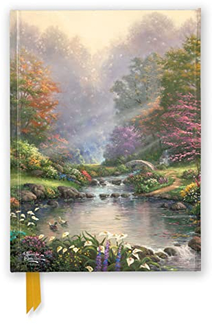 Premium Notizbuch DIN A5: Thomas Kinkade Studios, Reflexionen des Glaubens: Unser hochwertiges, liniertes Blankbook mit festem, künstlerisch geprägtem ... Notizbuch DIN A 5 mit Magnetverschluss)