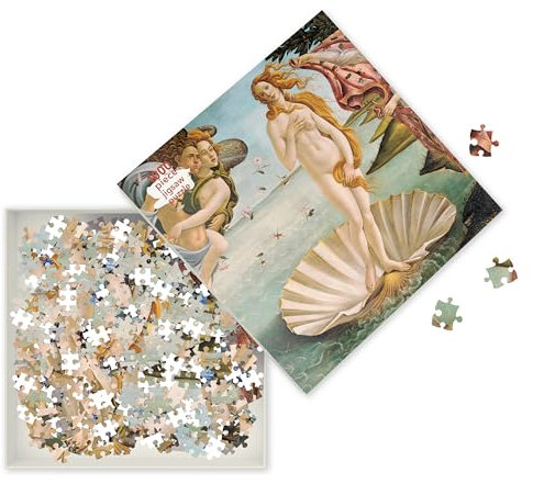 Adult Jigsaw Puzzle Sandro Botticelli: The Birth of Venus: 1000-piece Jigsaw Puzzles