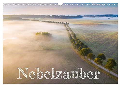 Nebelzauber (Wandkalender 2026 DIN A3 quer), CALVENDO Monatskalender: Zauberhafte Nebelbilder von unterschiedlichen europäischen Orten (CALVENDO Natur)