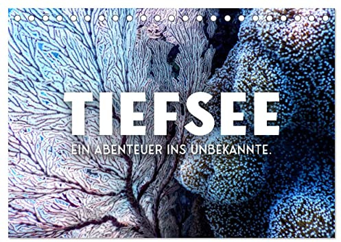 Tiefsee - Ein Abenteuer ins Unbekannte. (Tischkalender 2026 DIN A5 quer), CALVENDO Monatskalender: Es gibt noch so viel zu entdecken. (CALVENDO Natur)
