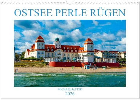 OSTSEE PERLE RÜGEN Michael Jaster (Wandkalender 2026 DIN A3 quer), CALVENDO Monatskalender: Ostsee Perle Rügen - Eine Schönheit an der Ostsee. Die ... Farben und schönsten Licht (CALVENDO Orte)