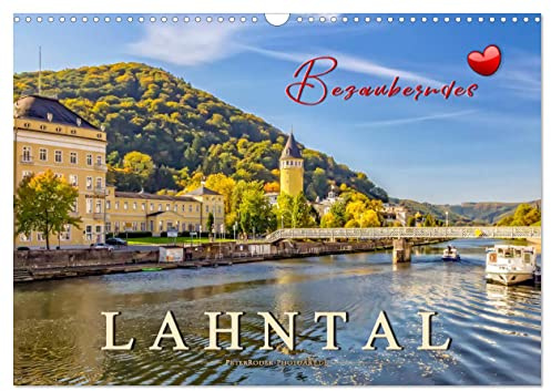 Bezauberndes Lahntal (Wandkalender 2026 DIN A3 quer), CALVENDO Monatskalender: Das Lahntal, wunderschöne Landschaft mit vielen Facetten. (CALVENDO Natur)