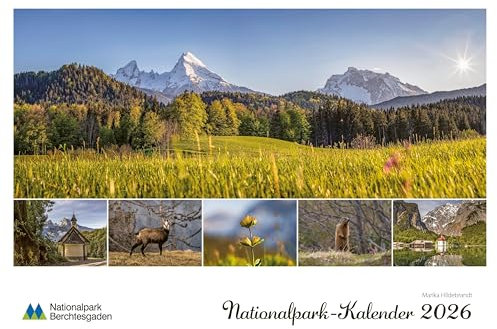 Nationalpark Berchtesgaden Kalender 2026: Mit Mondphasen, Feiertagen und Infotexten