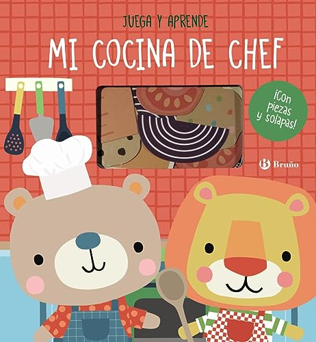 Mi cocina de chef (Castellano - A PARTIR DE 3 AÑOS - MANIPULATIVOS (LIBROS PARA TOCAR, JUGAR Y PINTAR), POP-UPS - Otros libros)