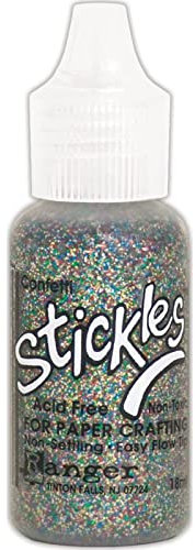 Ranger Stickles Confetti Glitter Glue, Synthetic Material, Multi-Colour, 2.5 x 2.5 x 7.3 cm