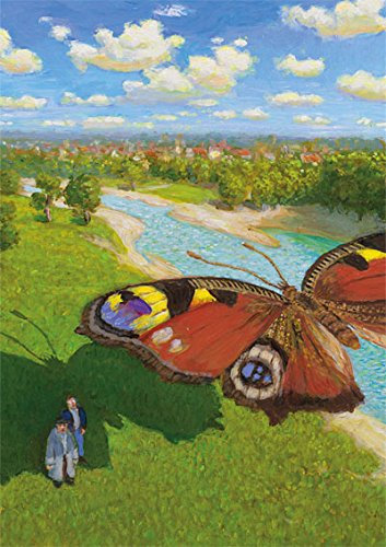 Inkognito Postkarte A6 • 5205 ''Tagpfauenauge Künstler: Michael Sowa • Fantastik