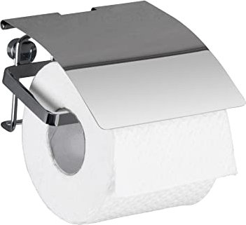 WENKO Toilettenpapierhalter Premium Edelstahl Rollenhalter Glänzend