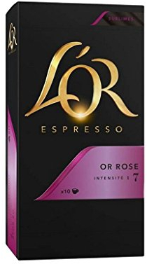 L?OR Espresso Sublime Or Rose (lot de 40 capsules)