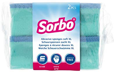Sorbo Scheuerschwämme, extra groß, Nicht kratzend