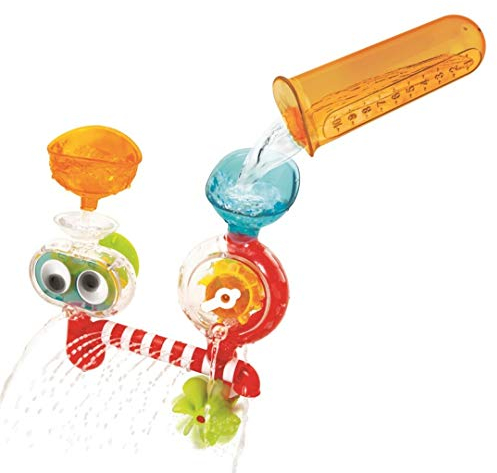 Yookidoo Badewannenspielzeug Wasserlabor Transparent