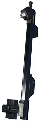 Gate Latch Magnetic Top Pull Latch Keeper for Swimming Pool or Garden or Fenced Safety Outdoor Gate Latch 21 Inch Black Magnalatch Gates for Kid & Pet Safety