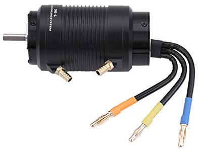 Super Hobby Wasserdicht Langlebiger 3680 1800KV Motor Wasserdichter Motor, Wasserkühlungs-Jack-Combo mit RM7258 RC-Bootsmotor, für 100 cm RC-Boot Tiefwasser
