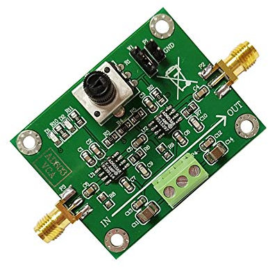 AD603 variable gain amplifier module voltage amplifier voltage control adjustable VCA competition module 80dB