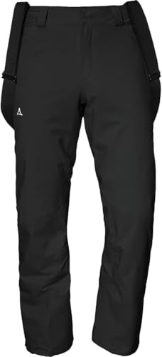 Schöffel Herren Weissach M, wasser- und winddichte Skihose, warme Schneehose mit Schneefang und Verstärkung gegen Skikantenschläge