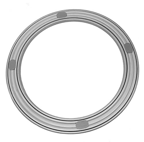 LIGUOYI Rundes Drehteller Kugellager, Drehplatte Aus Stahl, Rotierende Orbit-Hardware,Doppelseitige rutschfeste Matte, 300mm to 600mm Drehkranz, Für Esstisch TV, Monitor, Küchengeräte