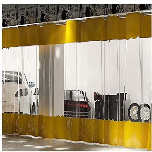 LI JIN BO Abdeckplane Holz,Tarpaulin Outdoor Plane Mit Ösen, Terrasse Transparente Vinylvorhänge, Wasserdichte Staubdichte Blöcke Wind Oder Duschen Mit Metallkugelhaken For Pergola, Veranda, Cabana, G