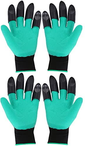 Guantes De JardíN Con Garras Guantes Jardineria Impermeables Y Transpirables Guantes Seguros Resistentes A Espinas Guantes De JardineríA Para Cavar Para cavar,plantar,deshierbar,sembrar,proteger uñas