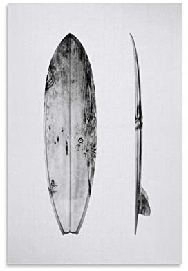 NA Wanddeko Poster Surfboard modernes Familienschlafzimmer 60X90cm Kein Rahmen