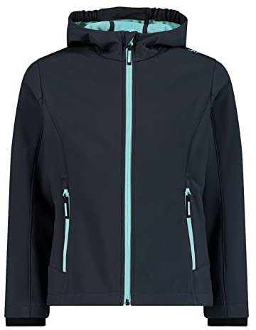 CMP - Softshelljacke für Kinder, Titan-Wasser, 116