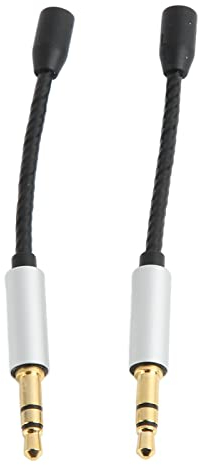 MMCX auf 3,5 Mm Adapterkabel, MMCX Buchse auf 3,5 Mm Stecker Kopfhörerbuchse Adapterkabel, Vergoldetes MMCX Kopfhörer Adapterkabel, Plug and Play