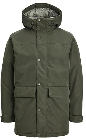 JACK & JONES Jjchamp Parka Jacket, Rosin, S Hombres