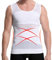 Atmungsaktive Kompressionsstrumpfhose für Männer für Taille abnehmen, Taillentrainer Shapewear Leinen Fitness Body Shaper-Shirts Good