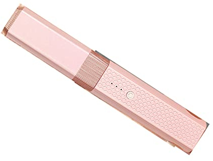 Glätteisen Haarglätter, Kabelloses Haarglättung Lockenstab Schnell Erhitzen Verhindern Schäden Haarglätter Lockenwickler (Mädchen Rosa)