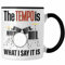 Trendation - Schlagzeuger Tasse Geschenk Grafik Schlagzeugspieler Geschenkidee Spruch Lustig (Schwarz)