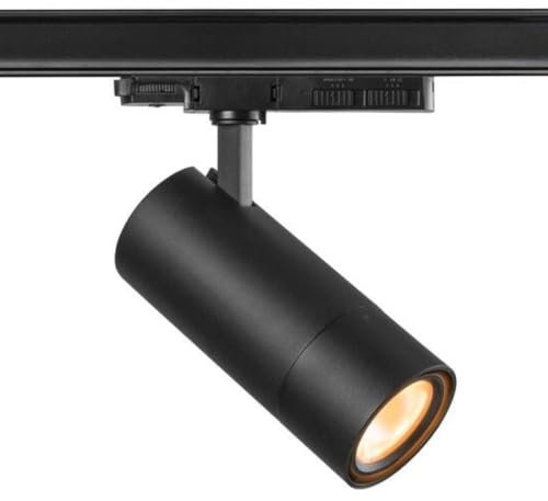 Zoom Railspot - 3-Fase - Zwart - LED - 20W / 25W / 30W - CRI 90