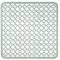 CABLEPELADO Salvaplatos para Fregadero, Protector de Fregadero, Rejilla para Fregadero, Salvaplatos de plástico, Alfombrilla de Fregadero, Tapete para Fregadero, 30 cm Cada Lado, Verde