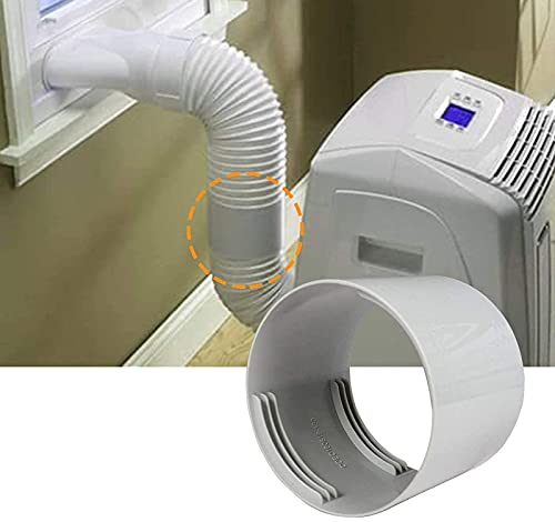 Klima Abluftschlauch Klimaanlagen Adapter Ø130mm / Ø 150mm Abgasschlauchanschluss Lüftungsrohrverbinder Verbindungsstück KlimageräteSchlauch Anschluss für Klimaanlage Dunstabzugshaube