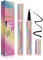 Flüssiger Eyeliner,Eyeliner Wasserfest Schwarz Liquid Eyeliner,Schnell Trocknender Präzisions-Eyeliner, Wischfester Flüssiger Eyeliner-Stift (Schwarzer)