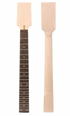Manche De Guitare Électrique À 7 Cordes, 24 Frettes, 25.5 Pouces, Projet De Guitare En Érable, Palissandre Remplacement du manche de guitare