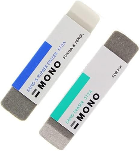 2 Pcs Natural Rubbers Eraser Ink Eraser Sand Rubber Fountain Pen Rubber No.ES512A Supplies,Erasers and Correction Supplies